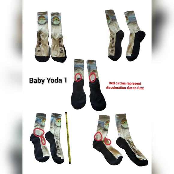 Men's fun socks - 3 for$10 - Star Wars 1 - Picture 2 of 4